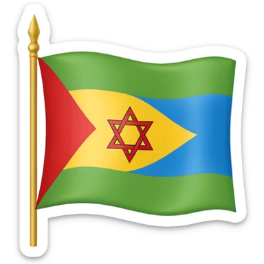 Berber flag sticker