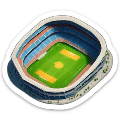 Estadio campeón del siglo sticker