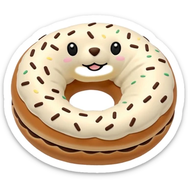 bagel jellycat sticker