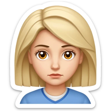 Teresa from the Maze Runner, determined sticker