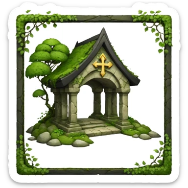 CROSSROADS SHRINE sticker