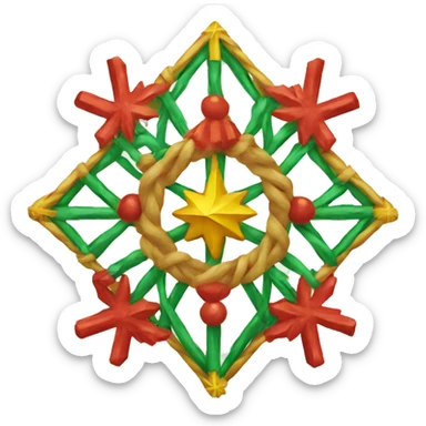 filipino christmas parol sticker