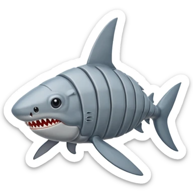 Shark Isopod  sticker