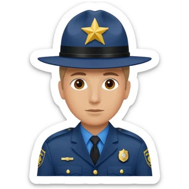 Washington state trooper sticker