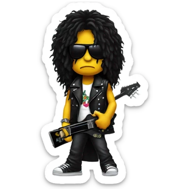 Slash Guns N’ Roses  sticker