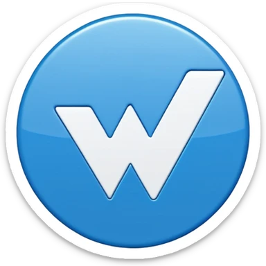 A high-quality 3D render of the Instagram Blue Verification Tick badge. The icon should be a bright blue serrated circle with a clean white checkmark in the center. Glossy finish, soft studio lighting, isolated on a pure white background, 8k resolution, realistic textures." sticker