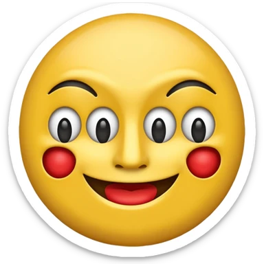emoji that says theater day sticker