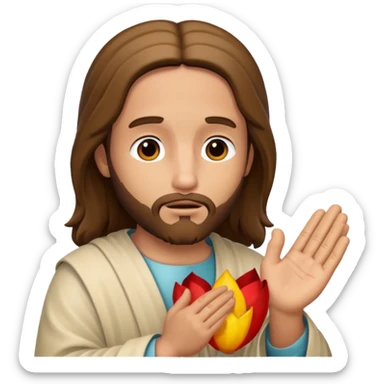 𝒥ℯ𝓈𝓊𝓈 𝒞ℴℯ𝓊𝓇 𝓅𝓇𝒾ℯ𝓇ℯ sticker