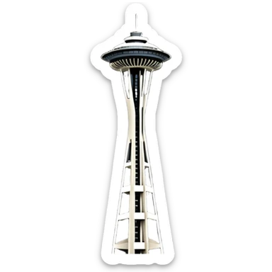 Seattle space needle sticker