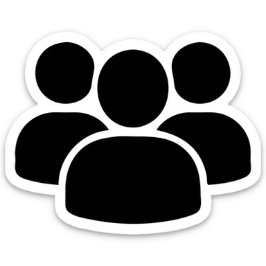 group of people sticker