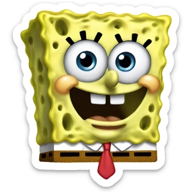 spongebob sticker
