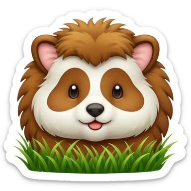 vegetarian animal sticker