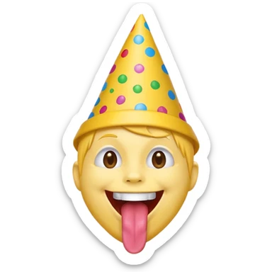 Doing the tongue out trend with the circle head one the normal yellow head make the 4th one better sticker