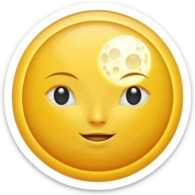 Sun and Moon sticker