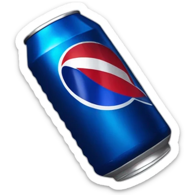 1 singular Black Pepsi max can sticker