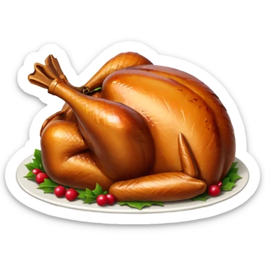roast turkey sticker
