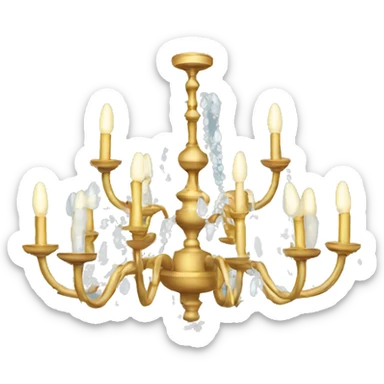 chandelier sticker