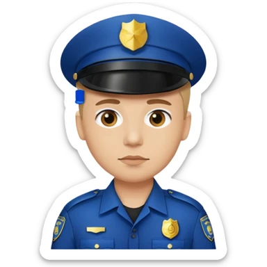 Survey cops sticker