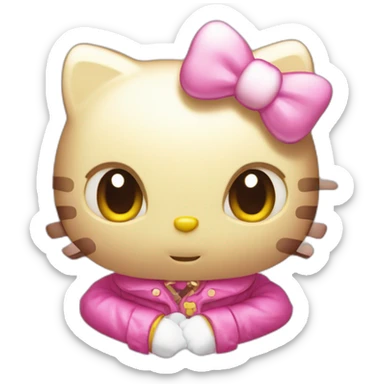 Hello kitty viscious with dear daniel sticker