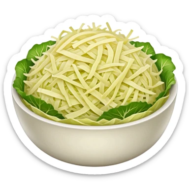 Sauerkraut can sticker