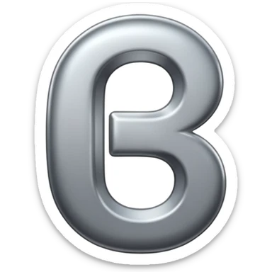 Number forty sticker