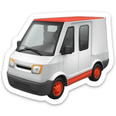 flocken elektrowagon simple sticker