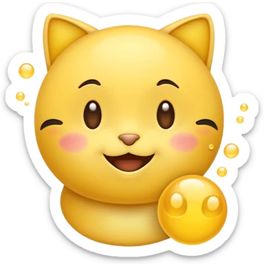 J’aimerais que tu me crées un emoji sur le chat dans le manga elelceed sticker