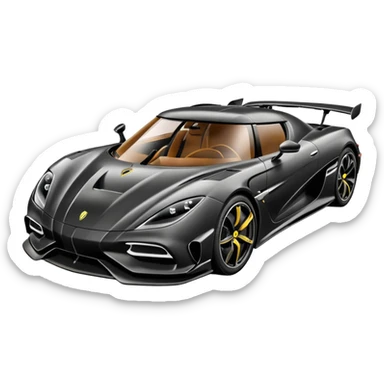 Koenigsegg gemera sticker
