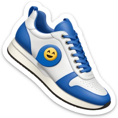 Tenis Balenciaga con boca, pies y manos  sticker