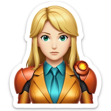 Samus aran sticker