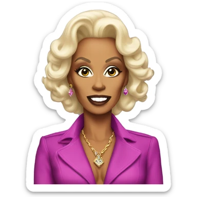 Rupaul sticker