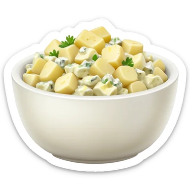 Bowl of potato salad  sticker