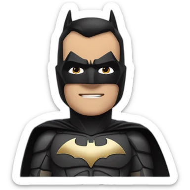Batman lex fridman sticker