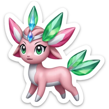 Diancie-Palkia-Meloetta-Amaura-Aurora-Aurorus-fusion sticker