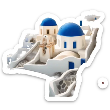 Santorini  sticker