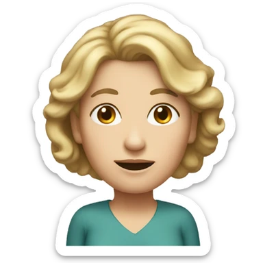 53 year old white woman from the south sticker