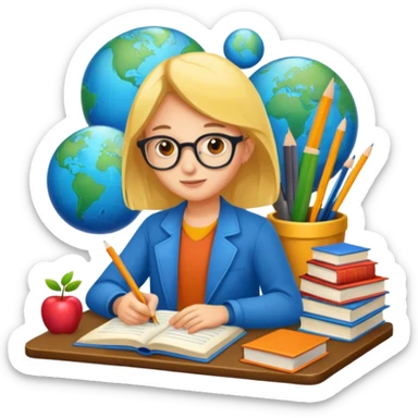 art Academic Skills sticker