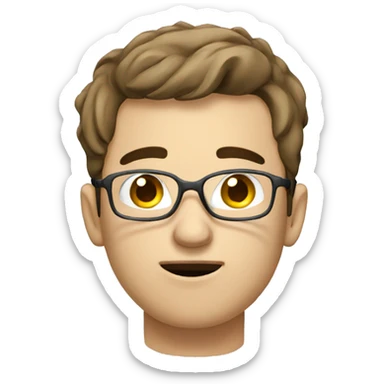 tired medical student sticker