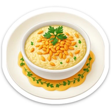 Saffron risotto Milanese style sticker