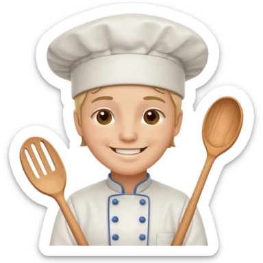 cute baking emoji
a chef
a whisker
a bowl sticker