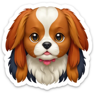 Cavalier king femmina sticker