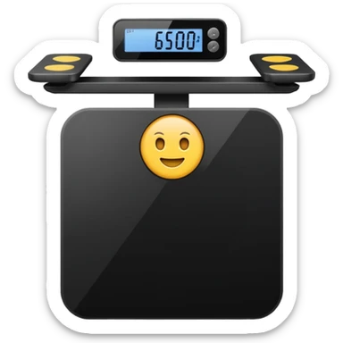 scale that says 600 pounds sticker