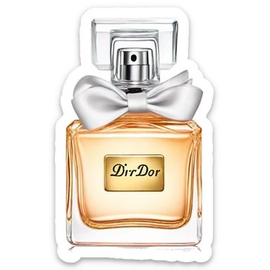 miss dior parfum sticker