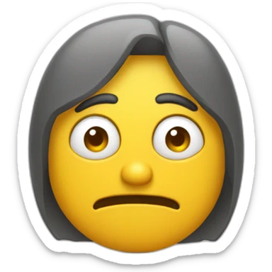 mensaje de gmail con cara triste sticker