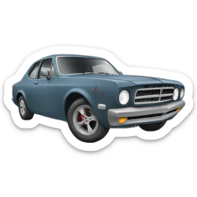 zombie automotive sticker