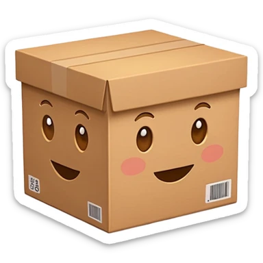 MIle pack box sticker