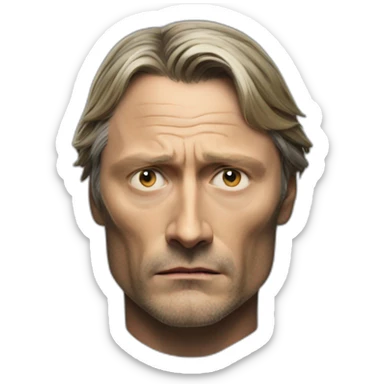 mads-mikkelsen-angry sticker