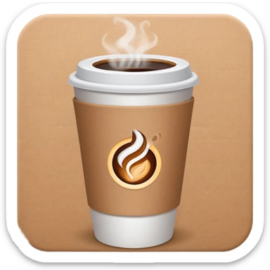 To-Go coffee Cup sticker