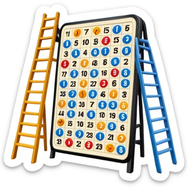 Design small Game Board d Ladders) called Journey of Type 1 diabetes and Aging.  Subtext: Aging with Type 1 Diabetes, large enough to read for seniors, 5 landing spots sticker