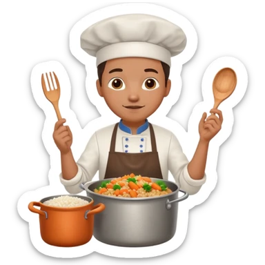 uzbek cooking pilaf  sticker